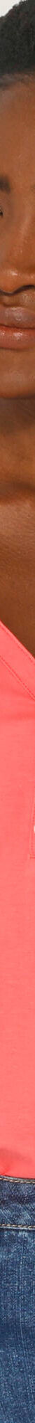 Débardeur col V, détail dos broderie anglaise (corail) Débardeur col V, détail dos broderie anglaise (corail)